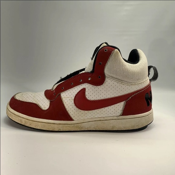 Nike Shoes Nike Court Borough Red White Black Chicago Hi Top